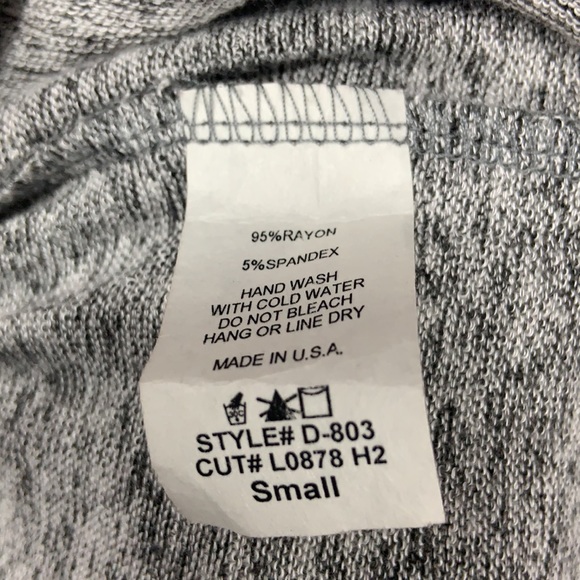 Grey midi dress - Picture 6 of 7